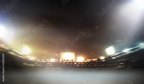 Stadium lights © Sergey Nivens