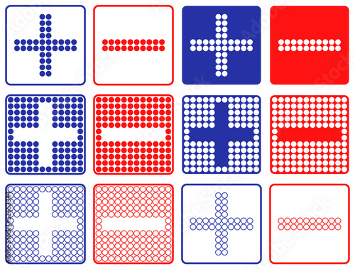 plus minus symbols