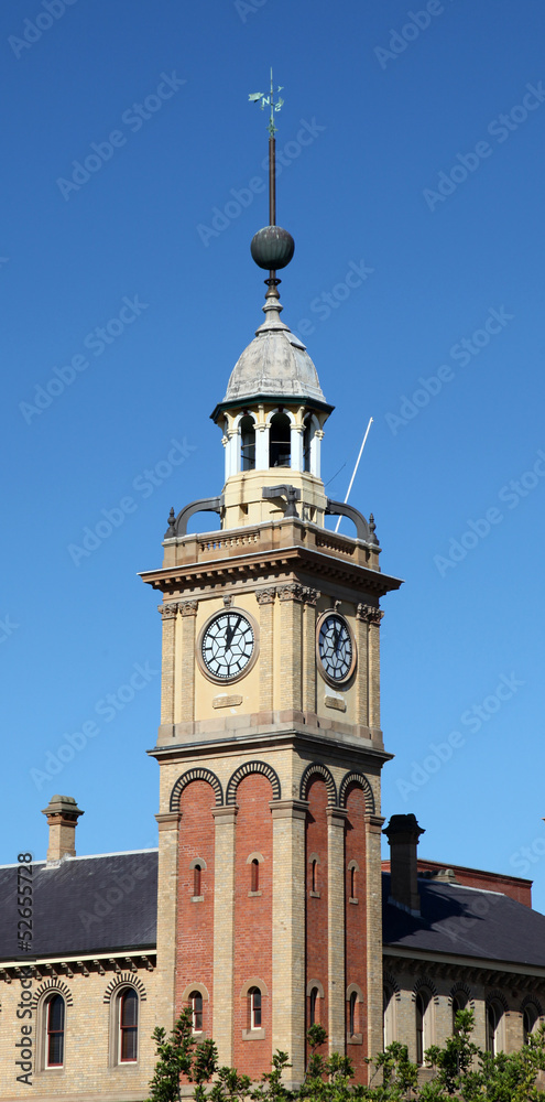 Customs House - Clock tower Newcastle Australia
