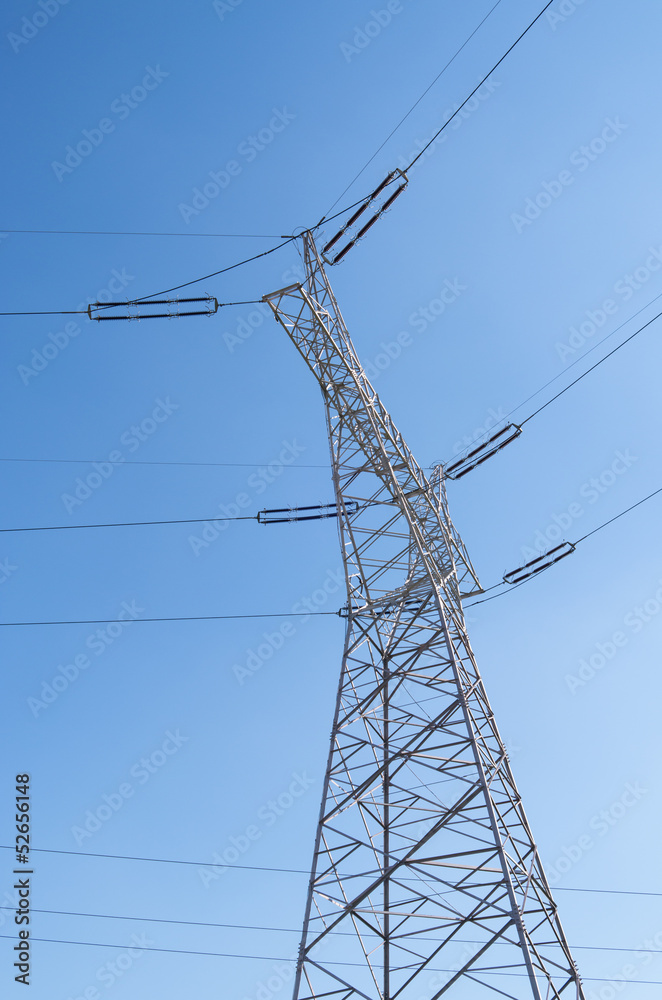 Electricity Pylon, electrical wires Electricity Pylon, electrical wires