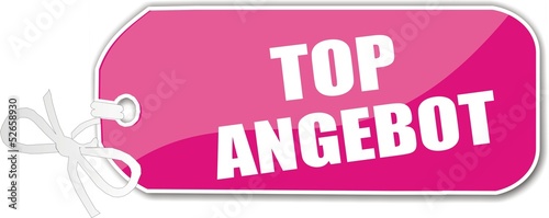 étiquette top angebot