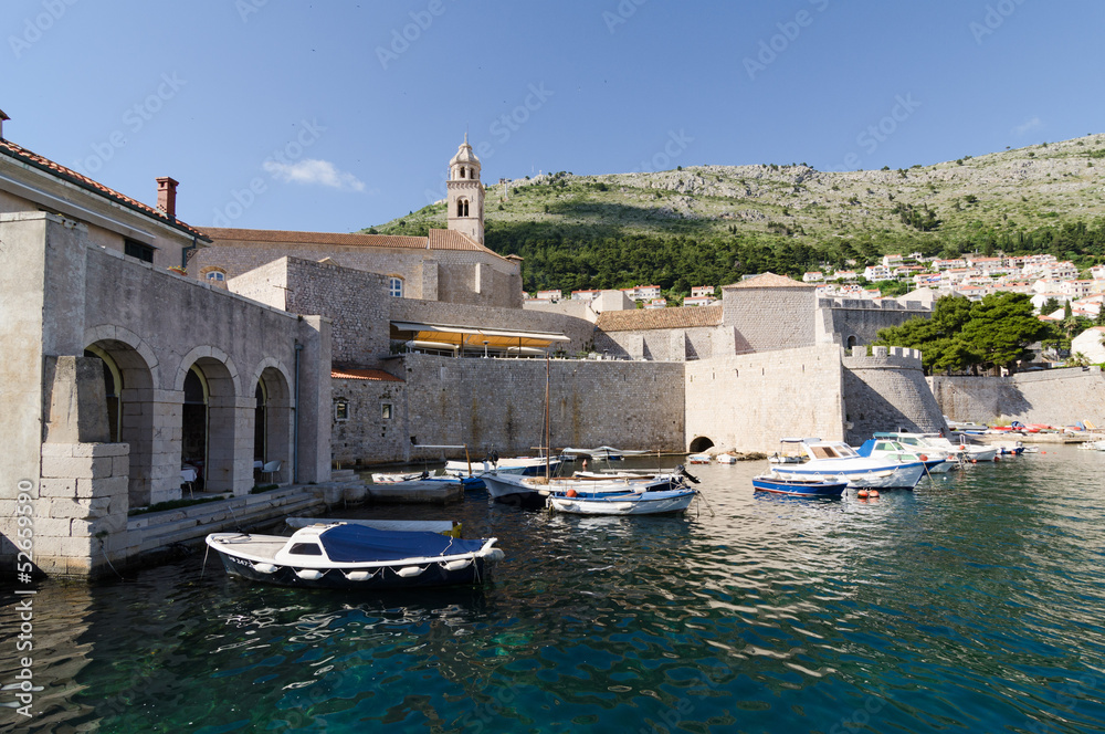 Harbor Dubrovnik Croatia