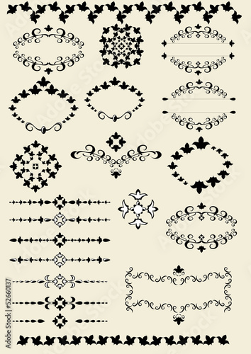 calligraphic elements and page decoration 2