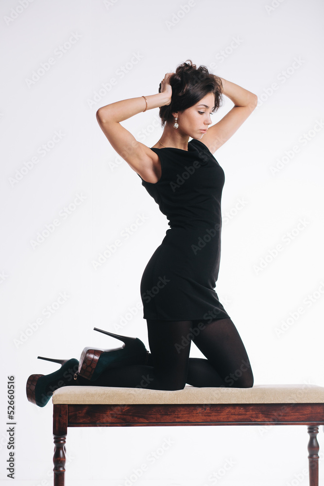 Fototapeta premium Fashion brunette