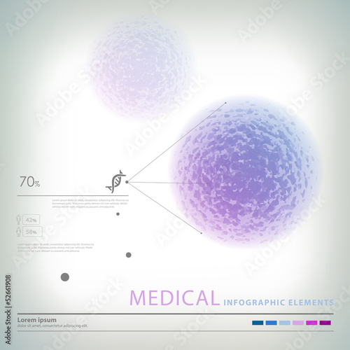 medical infographic elements
