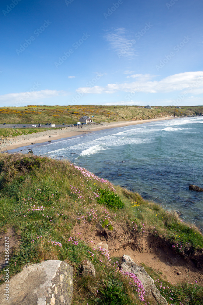 Whitesands Bay beach near St Davids Wales UK Whitesands Bay beach near St Davids Wales UK
