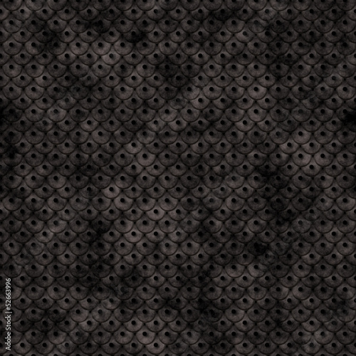 Wallpaper Mural Seamless dark high quality studded scale leather texture Torontodigital.ca