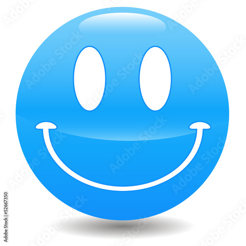 Blue smile