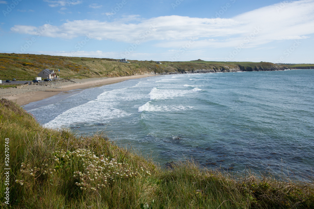 Whitesands Bay Pembrokeshire Wales UK