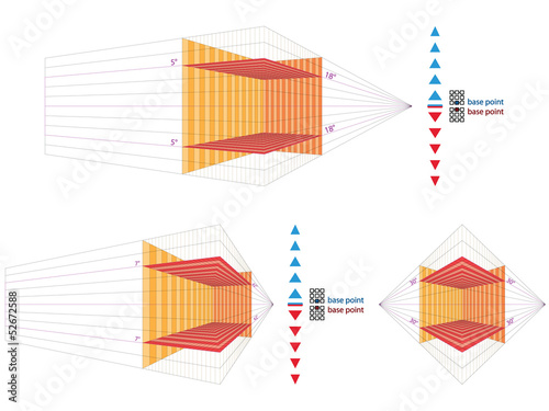 Perspective grid for vector artists (locked layers)