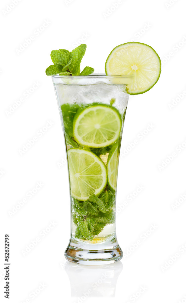 Mojito on white