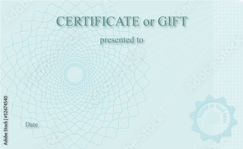 Urkunde / Certificate