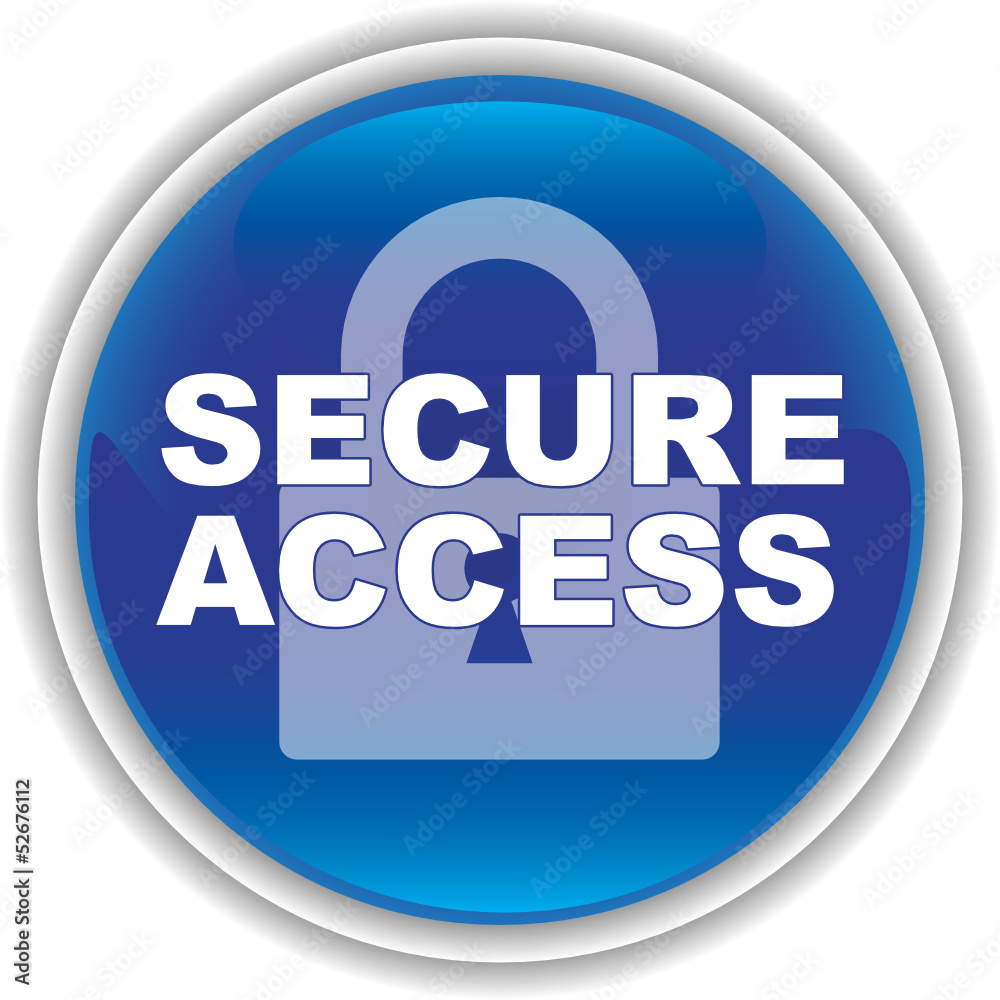 SECURE ACCESS ICON SECURE ACCESS ICON