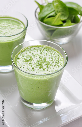 Spinach smoothies