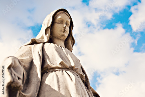 Holy Mary statue