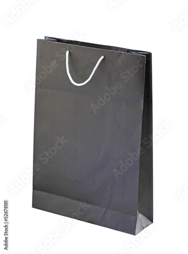 Shopping bag isolated on white background