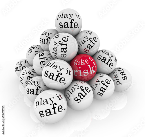 Take a Risk or Play it Safe Pyramid Balls
