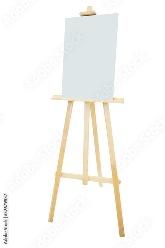 easel isolated