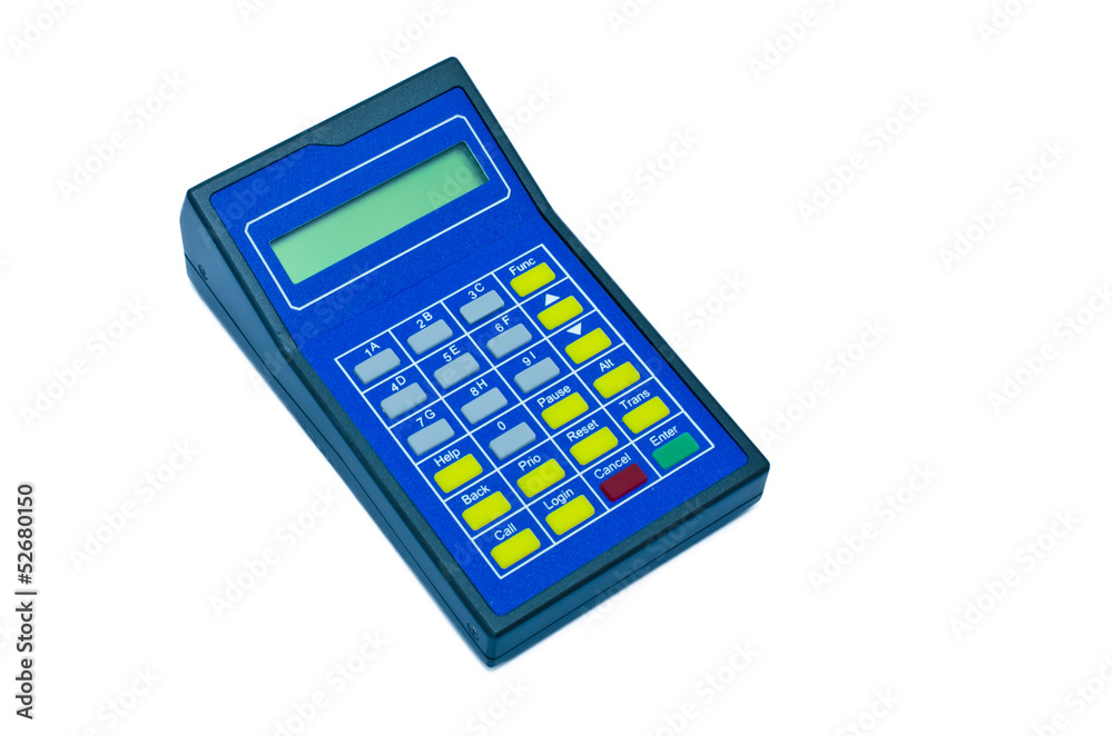 Remote function key control panel Remote function key control panel