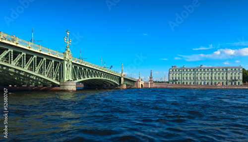 View of St. Petersburg. Trinity Bridge photo