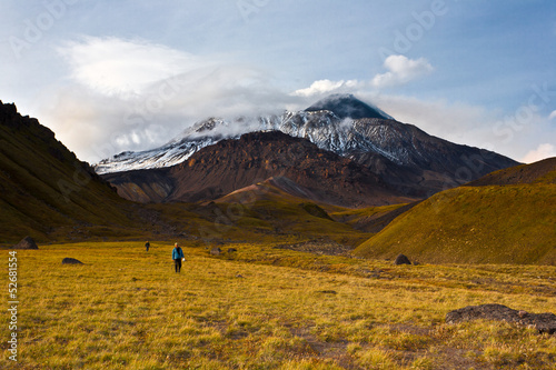 Kamchatka landscape.