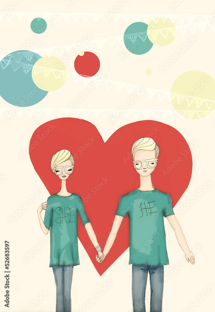 In love In love