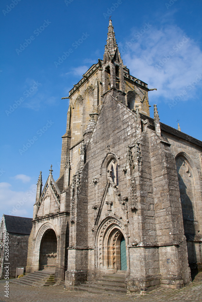 Eglise st Ronan et chapelle Pénity à Locronan