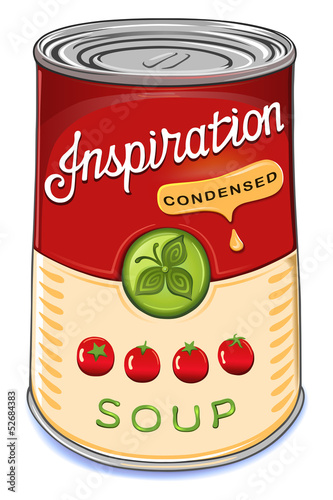 Can of condensed tomato soup Inspiration