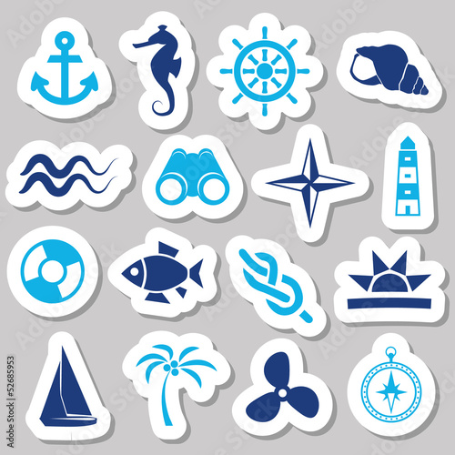 marine stickers photo