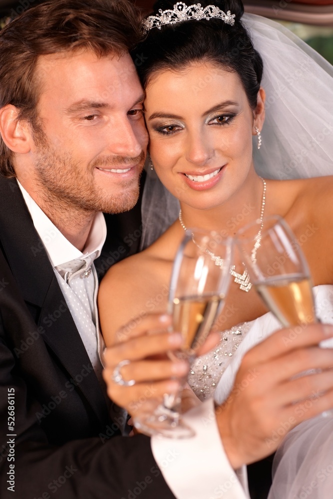 Beautiful engaged couple smiling Beautiful engaged couple smiling