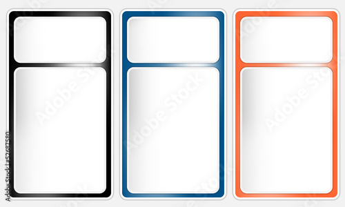 vector three text box