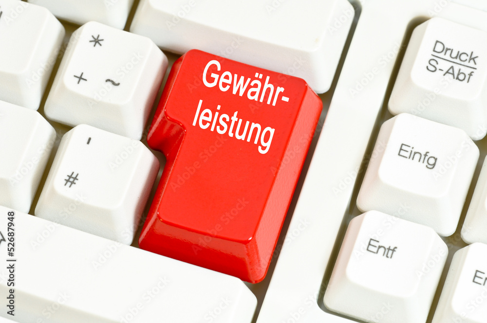 gewährleistung gewährleistung