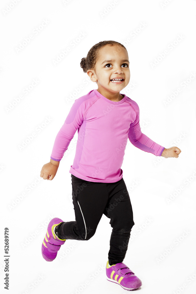 Child practicing sports Child practicing sports