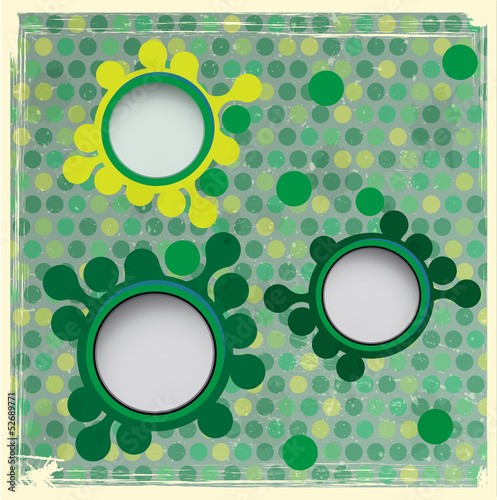 Abstract retro background