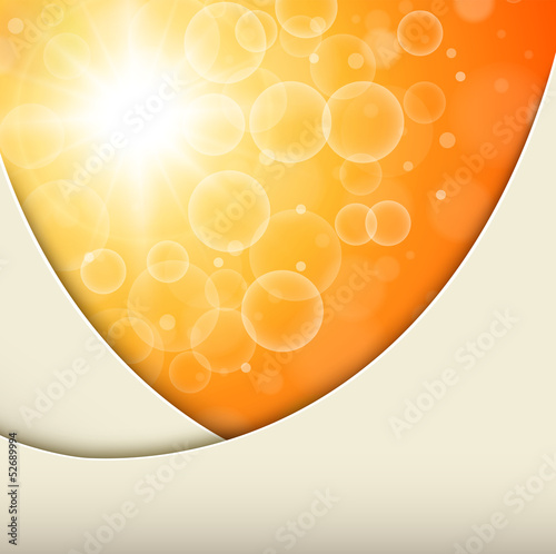 Abstract orange background ...