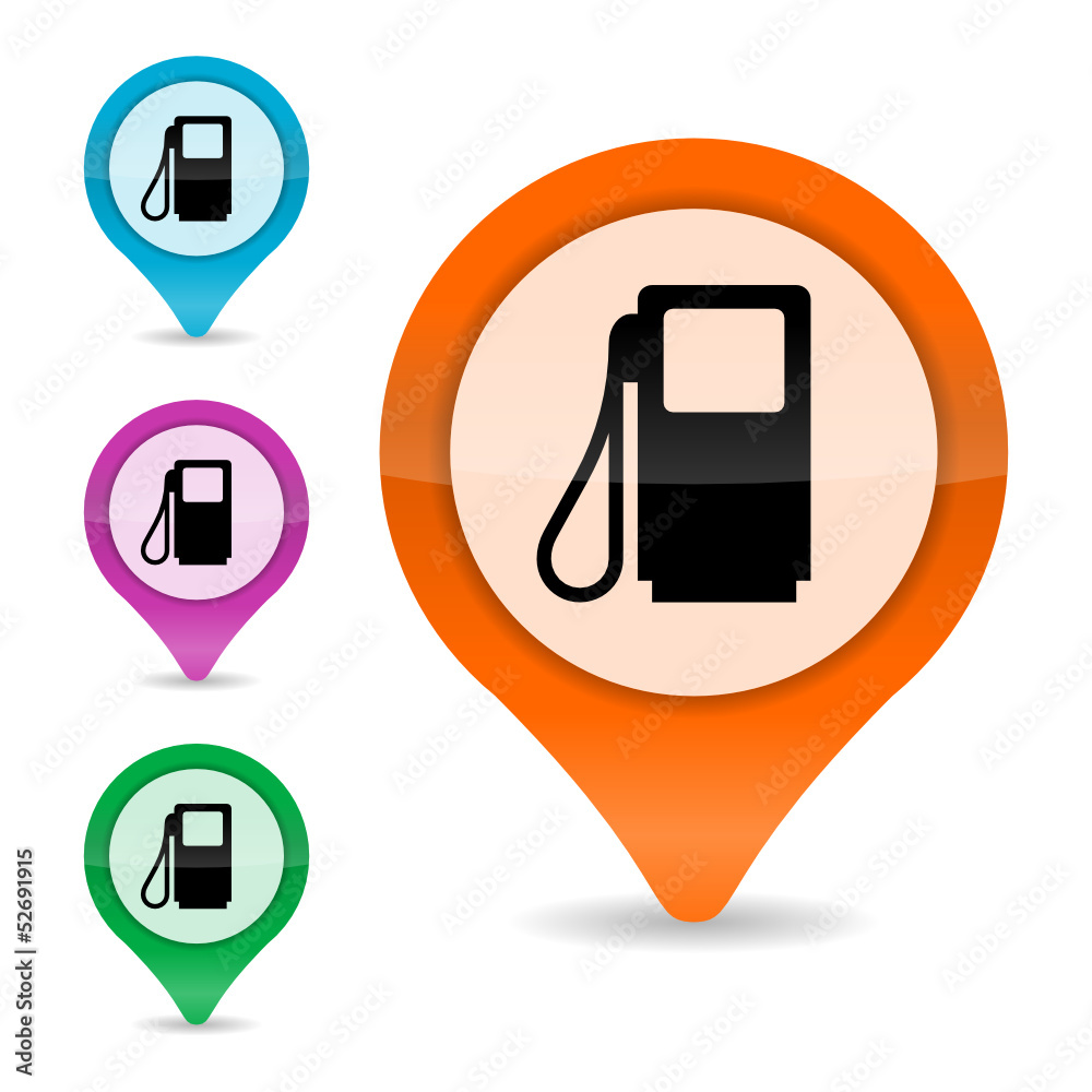 punkt markierung tankstelle I punkt markierung tankstelle I