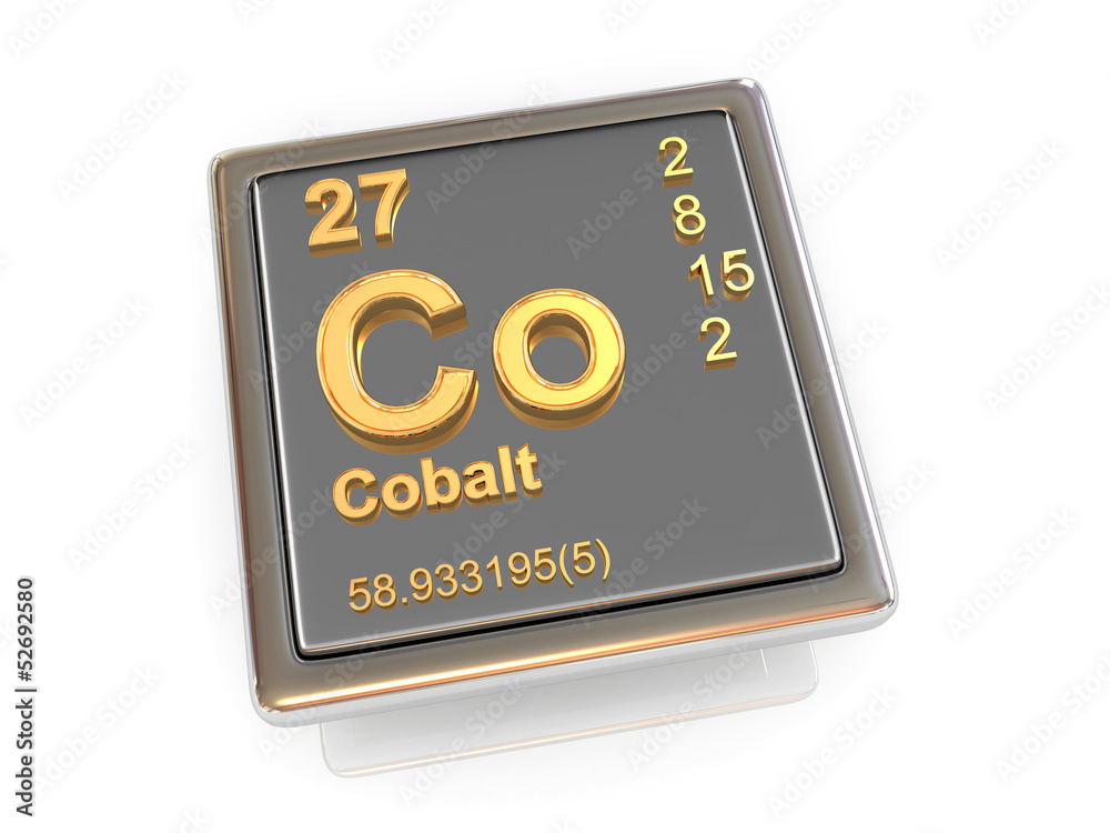 Cobalt. Chemical element.