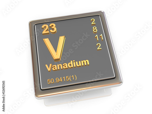 Vanadium. Chemical element.