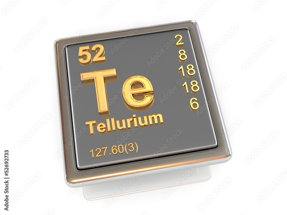 Tellurium. Chemical element.