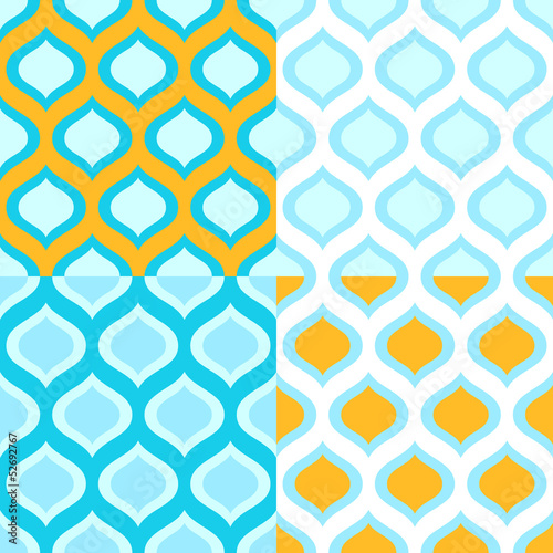 Geometric colorful seamless...