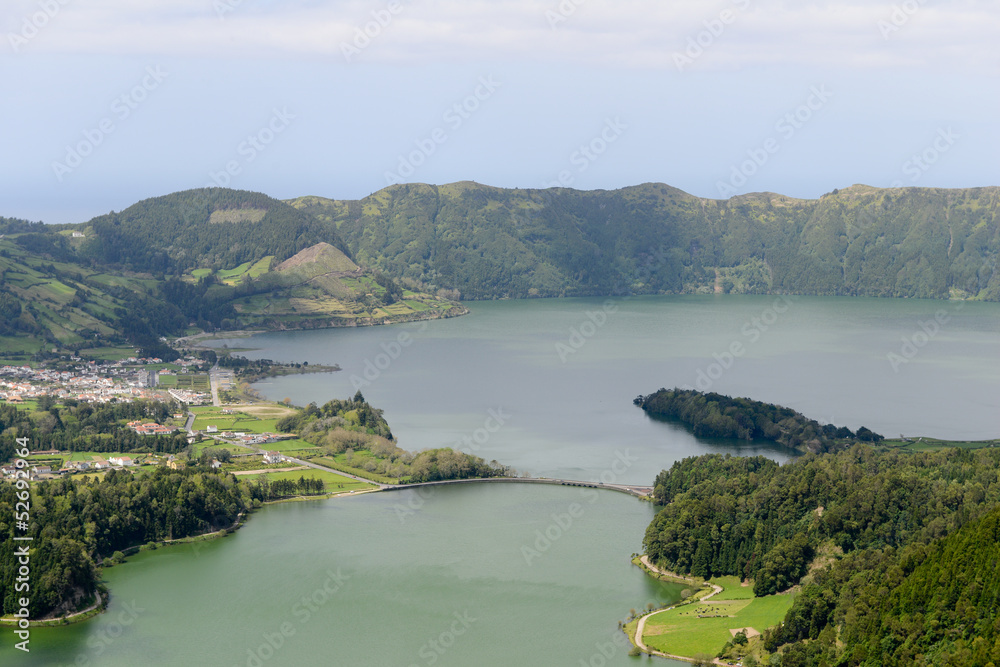 Caldeira de Sete Cidades aux Açores