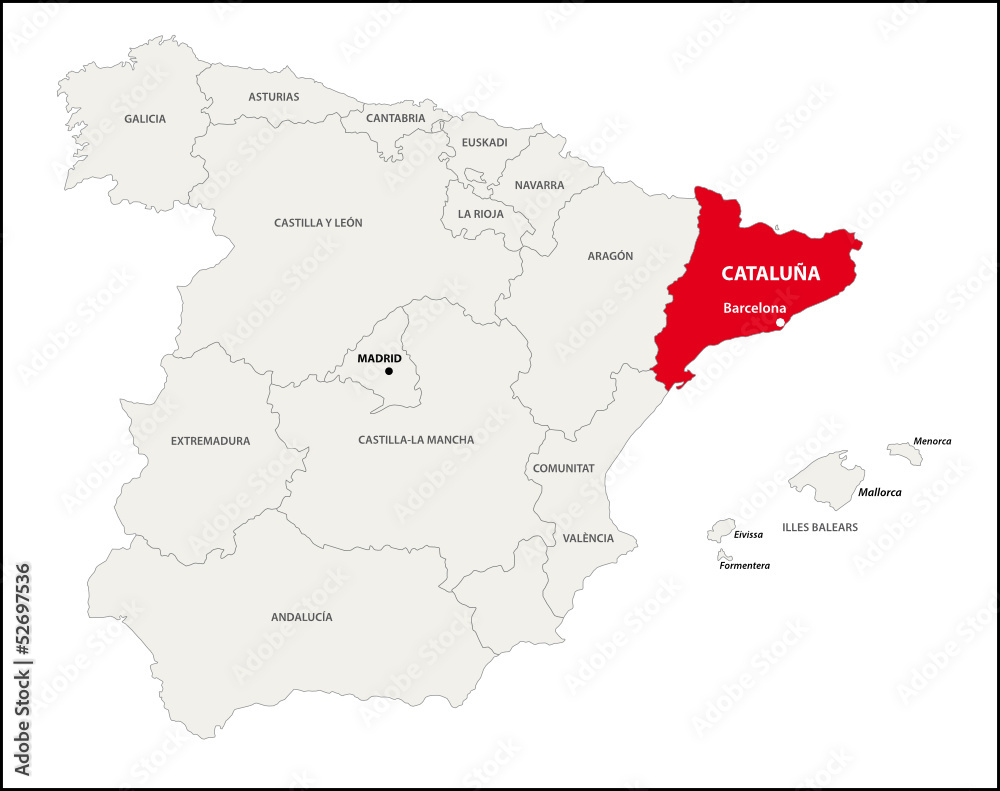 Autonome Region Katalonien, Spanien