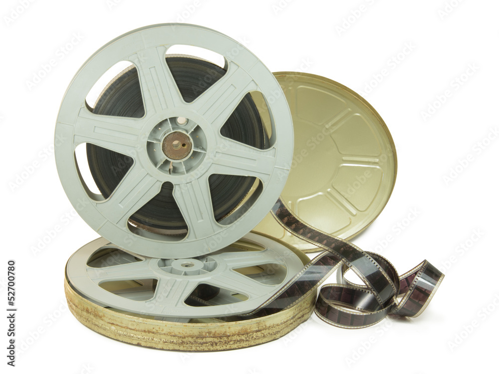 Obraz premium 35mm Film In Two Reels And Its Can