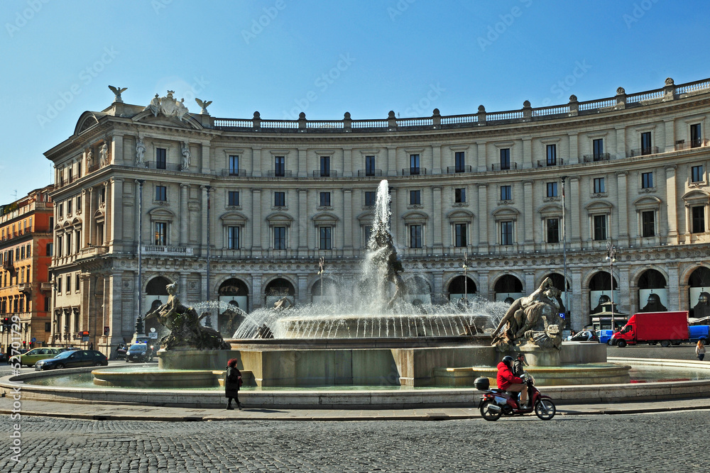 Roma, Fontana di Piazza della Repubblica