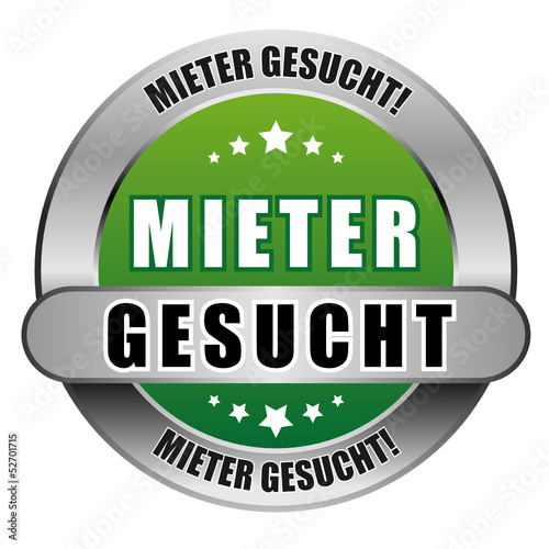 5 Star Button grün MIETER GESUCHT MG MG