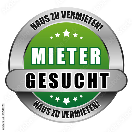5 Star Button grün MIETER GESUCHT HZV HZV
