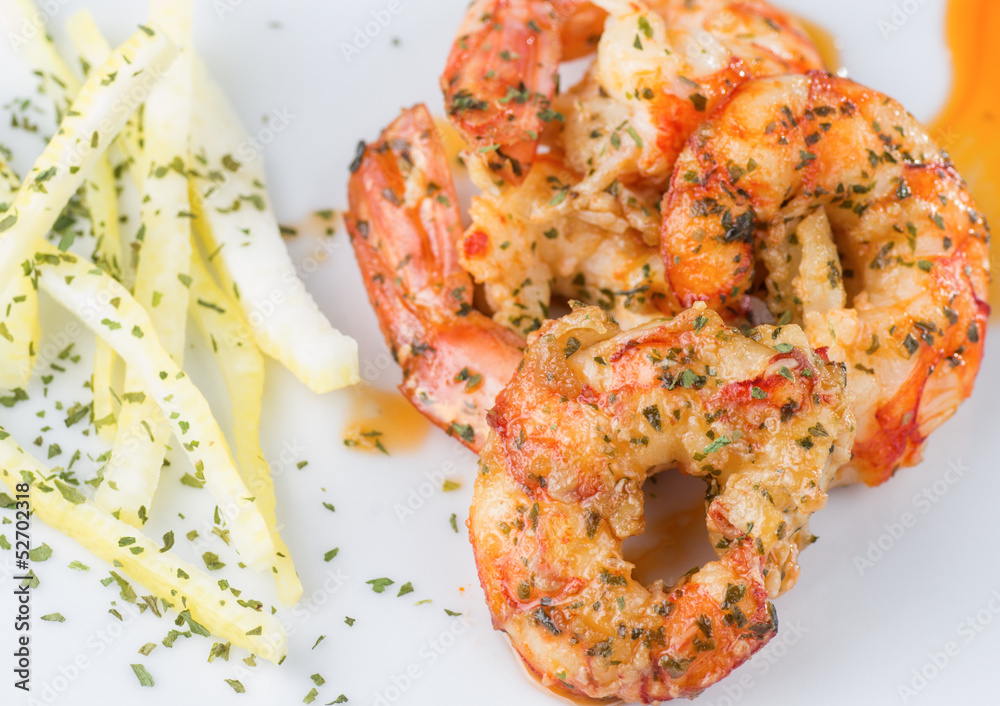 prawns cap prawns cap