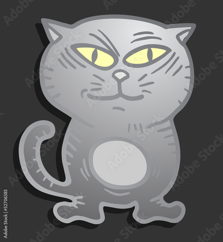Sticker cat