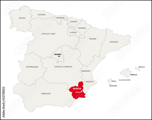 Autonome Region Murcia, Spanien