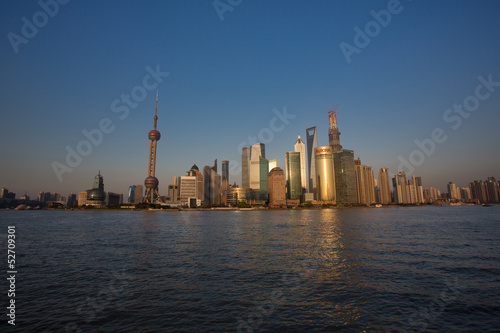 Shanghai Skyline from the Bund